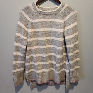 Stitch Fix Jaime Striped Contrast Trim Pullover